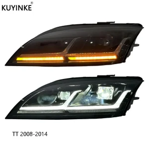 Auto for Audi TT LED Headlights Assembly Daytime Running Lights Plug and Play Car Accessories With Blue Light