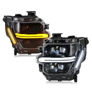 Auto y Car Headlamp for F150 Headlight STX XLT XL Tremor Low Config LED Headlights for Ford F150 Accessories Auto Parts