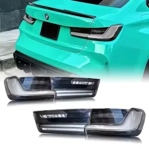 Auto-y Clear LED Lights for BMW G20 Taillights 3 Series M340i G28 M340 LCI LED Tail Lights for BMW G20 Auto Parts