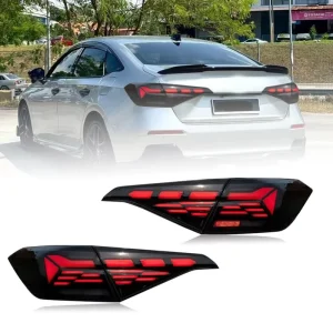 Auto y New Car Led Lights for Honda Civic 11th Gen Sedan Rear Lamp LED Tail Lights for Honda Civic Car Accessories