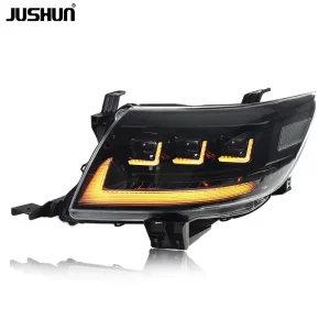Automobile Front Lights LED Projector Headlamp for Toyota Hilux Vigo W LED Sequential Turn Light Headlight