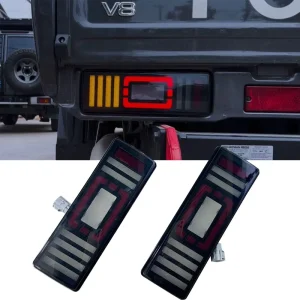 Autoy Car Tail Light for Toyota Land Cruiser 79 LC76 FJ75 Pick-up LED Tail Lights for Land Cruiser 79 Car Accessories