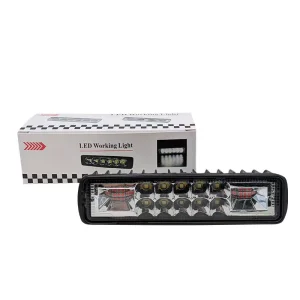 Auxiliary Front LED Lights 24V Driving Lights for Motorcycle Aluminum Material 600LM High Lumen