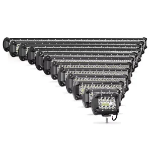 Auxiliary Search Light 12V 24V Car Spotlight LED Work Light Bar Driving Truck ATV SUV Offroad 4×4 Accessories 120W 180W 360W