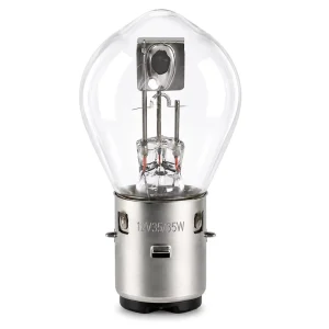 B35 S2 12V 35/35W BA20D Clear Motorcycle Headlight Bulb Hi Lo Beam Motorbike Lamp