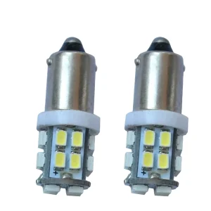 BA9S T4W 20 SMD 3030 LED 1.5W Car Auto Interior Wedge Side License Plate Light White 7500K DC 12V