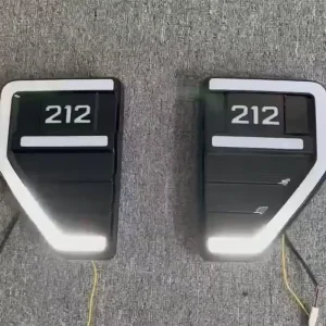 BAIC 212 Fender Light Non destructive Modification LED Ambient Body Leaf Panel Exterior Decoration Accessories CN