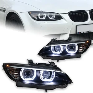 BBA Car Styling Head Lamp for BMW 3Series E92 LED Headlight High Power Projector Lens Dynamic Signal Drl Auto Parts