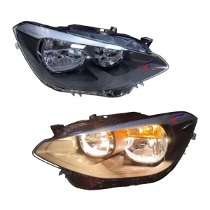 BMW 1 Series 116i 118i 125i M135i 118d F20 F21 Car Lighting System Halogen Headlights