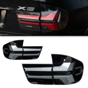BMW E70 Tail Light Upgrade Clear Lens New Rear LED Turn Signals Brake Lights Taillight