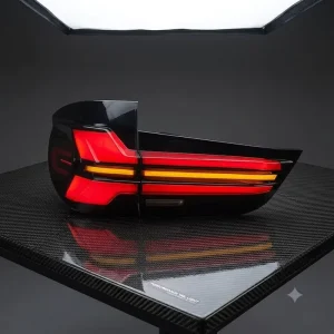 BMW X5 F15 LED Tail Light Assembly Sequential Turn Signals Dynamic Rear Lamps Set