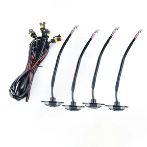 BRAD Car Grid Warning Signal Light LED Mid-grid Daytime Running Light Auto Refitted Universal Yellow Light IP67