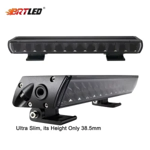 BRTLED New 90W 14 20 Inch Ultra Slim LED Laser Light Bar Driving Beam IP68 Waterproof Universal Fitment Cars SUVs Trucks