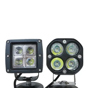 BSG 40W 3-Inch LED Work Light Bar Pods 12V 24V Spot Beam 5500K-6500K Car Fog Lamp 4×4 Exterior Lights
