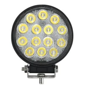 BSG Engineering Car Super High Spotlight Quality Explosion Model 42W Work Light RGB Multi-Colors Spot/Flood Beam 12V-40V