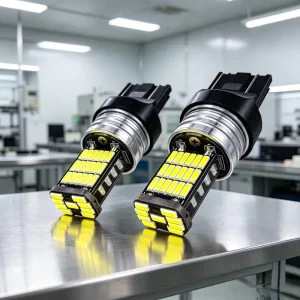 Backup Reverse Lamp Bulbs T20 7443 45SMD 4014 LED Canbus No Error Car Brake Light