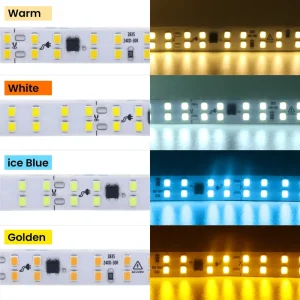 Bespoke AC 220V High Voltage LED Strip Driverless Waterproof IP44 Linear Flexible Neon Rope Architectural Project Stately Lamp