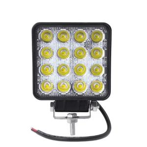 Best Selling CE RoHS Compliant 48W Aluminum Square LED Work Light for Cars Trucks 12V IP68/IP67