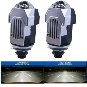 Bi Led Laser Projector Lens 1.8 Inch Lossless Installation Car Headlight Upgrade High Projector Headlight for Motorcycle