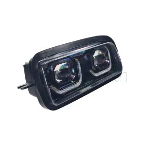Biled Projector Lens Fog Lamp Car Auxiliary DRL Bi LED Projector Fog Lights LED for Car Trucks