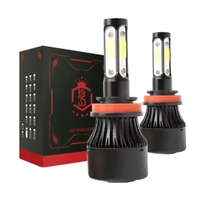Black Auto LED Headlight Bulbs H11 Interior LED Lighting for Cars