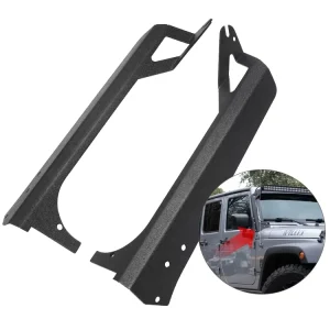 Black Bracket of 50 Inch Led Light Bar Mount for Jeep Wrangler TJ