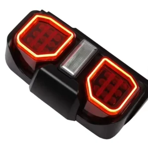 Black High Brightness Waterproof Car Tail Light Rear Lamp for BRONCO 12V Factory Direct Sales