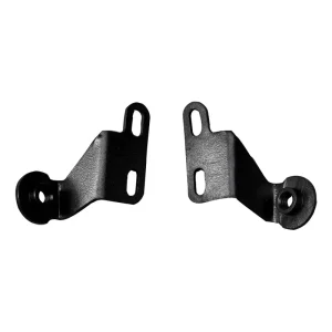 Black Metal Motorcycle Mount Light Brackets with Self-clinching Nuts