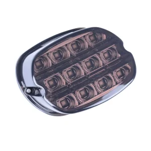 Black Red Cover LED Lights Motorcycle Lighting System for Harley Layback LED Tail Lamp