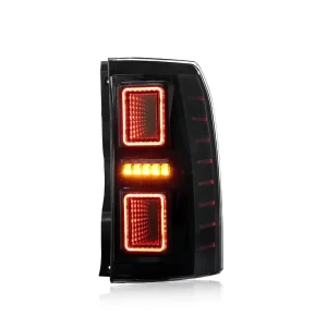 Black Red Smoked LED Tail Lights for Land Rover Discovery 4 LR4 Clear Lens Car Parts