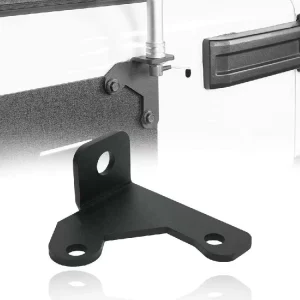 Black Spare Tire CB Antenna Mount Bracket for Jeep Wrangler JK JL Unlimited Rubicon Sahara 2/4 Door