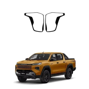 Black Tail Light Cover for Toyota Hilux Travo All New Rear Light Trim Cover