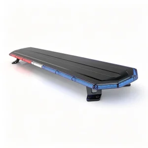 Blue Red LED Emergency Strobe Light Bar with Sturdy Mounting Brackets and 3.5m Power Cable for Fire Trucks Ambulances