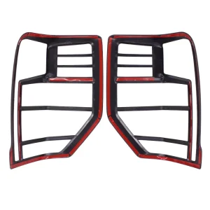 Body Kits for MITSUBISHI L200 Triton Black Headlight Tail Light Cover Accessories Handle Trim Cover Protector Guard