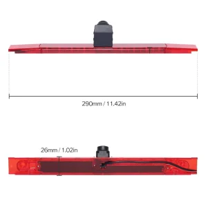 Brake Lamp Car Rear View Camera for Fiat Ducato Hella 2DA 343 106 201 Universal Car Wohnmobil Motorhome Trailer Kasten