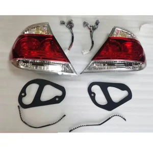Brake Tail Light for Toyota Camry Halogen Rear Lamp Assembly USA Version Replacement (No Bulbs)
