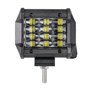 Brightest 12v 24v 4 Inch 12 LED 36W DRL Driving Work Bars Led Lights for Truck Off Road Accessories