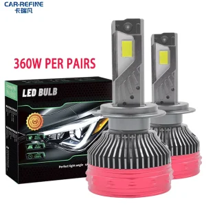 Brightness F180 360W 22000LM LED Headlights H7 H11 H4 9005 9006 HB3 HB4 Led Headlight Para Auto H4 Luces Led Auto