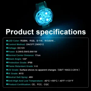 Building Exterior LED Point Light for Dynamic Lighting