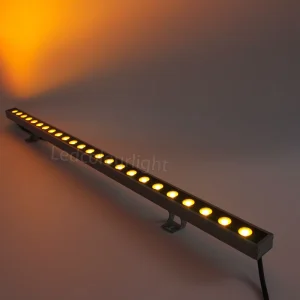 Building Exterior Lighting Waterproof Aluminum Strip Light Dmx Rgb Led Wall Washer Light