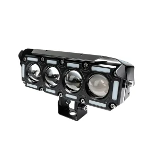 Bulbs Headlamp Baja ATV Electrica Driving Moto Faros Auxiliares Car Fog Light LED Motorcycle Spotlight with Cooling Fan