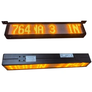 Bus Stop Passenger Information LED Display