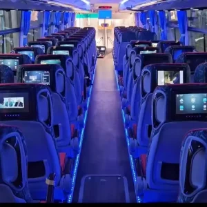 Bus VOD System 10 Inch Android Tablet IPS LCD Monitor GPS USB Connection Multi Media Player for Bus Back