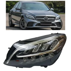 C Class W205 C180 C200 C300 C63 LED Headlamp OEM 2059063306 2059063406 Car Front Lamp Auto Lighting System for Benz