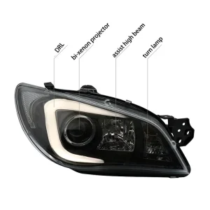 C Style DRL High Bright Tuning Headlamp for Subaru WRX