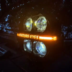 C100 180W LED Light Upgrade Long Range Off Road Lighting Customization for Truck Mods