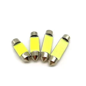 C10W C5W LED COB Festoon 31mm 36mm 39mm 41mm 12V 24V Bulb for Cars License Plate Interior Reading Light 12Chips Car Lighting