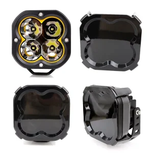 C580W 40W LED Work Light White DRL with Black Mask LED Driving Lamp 9 30V IP67 Offroad Work Light for Vehicle Retrofit