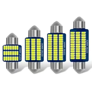 C5W Festoon LED Bulb Canbus 31/36/39/41MM 12V 3014 36SMD 6000K Car Interior Dome Map Trunk License Plate Lights