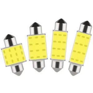 C5W LED Bulb C10W Festoon 31 36 39 41 42mm 12V 24V COB 6500K White Car Interior Dome Reading Lights Trunk License Plate Lamp
